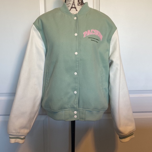 PACSUN OVERSIZED VARSITY JACKET - Picture 3 of 8